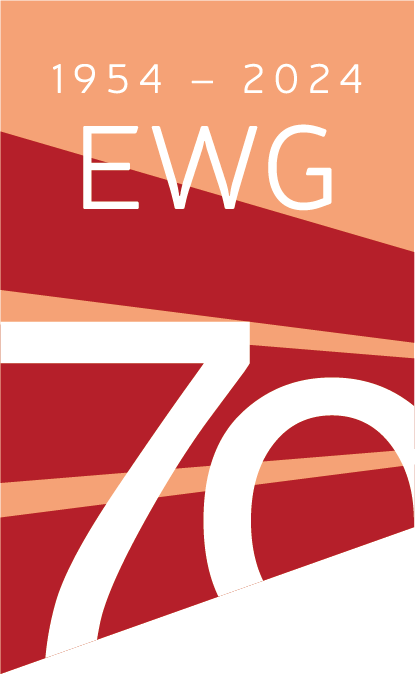 70jahreewg Logo Rot