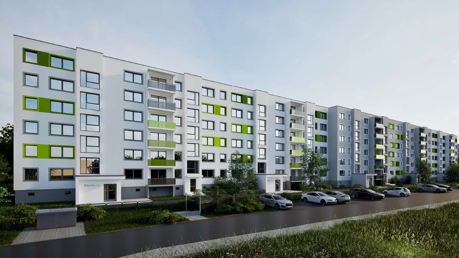 Birkenstraße 1-7 Straßenseite-1