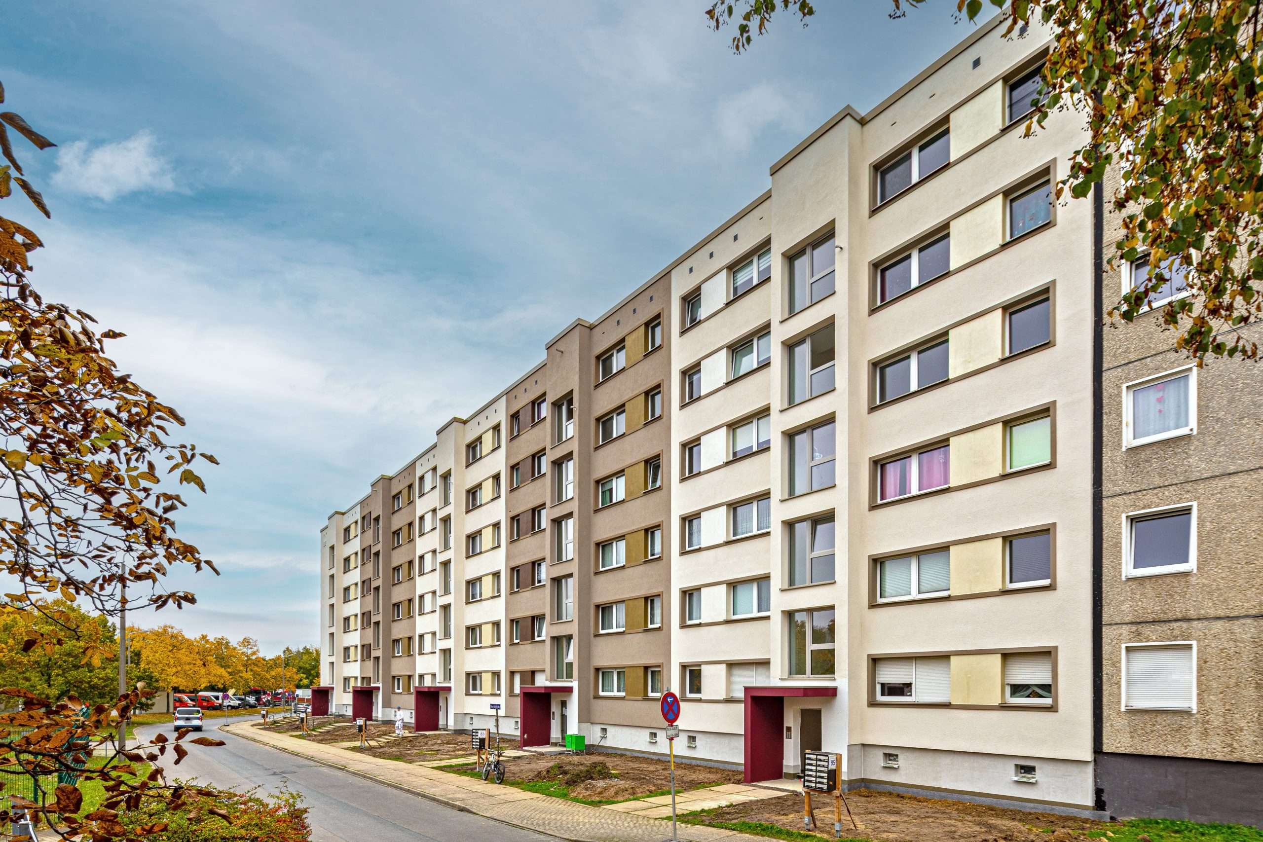 Braunsdorfer Straße 79 85 Neue Fassade