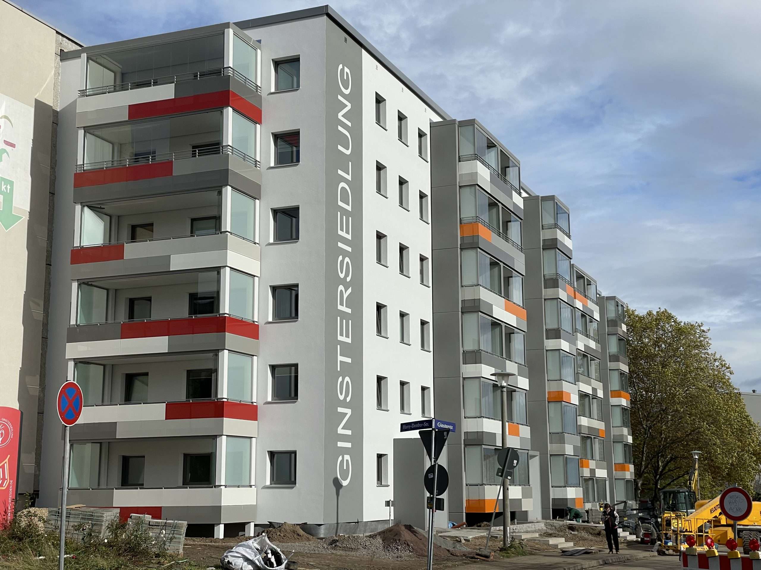 Ginsterstraße Ecke Harry Dember Straße