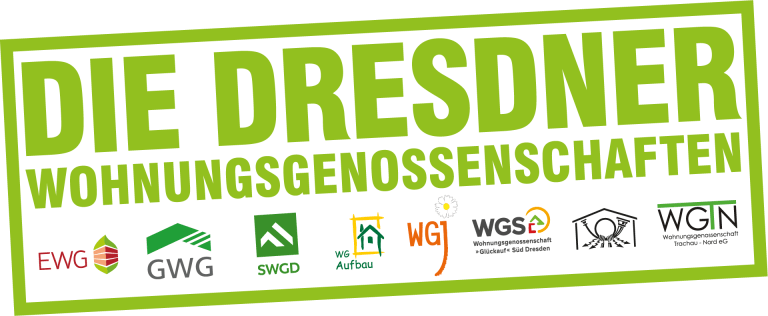 Logo der Dresdener Wohnungsgenossenschaften 2025