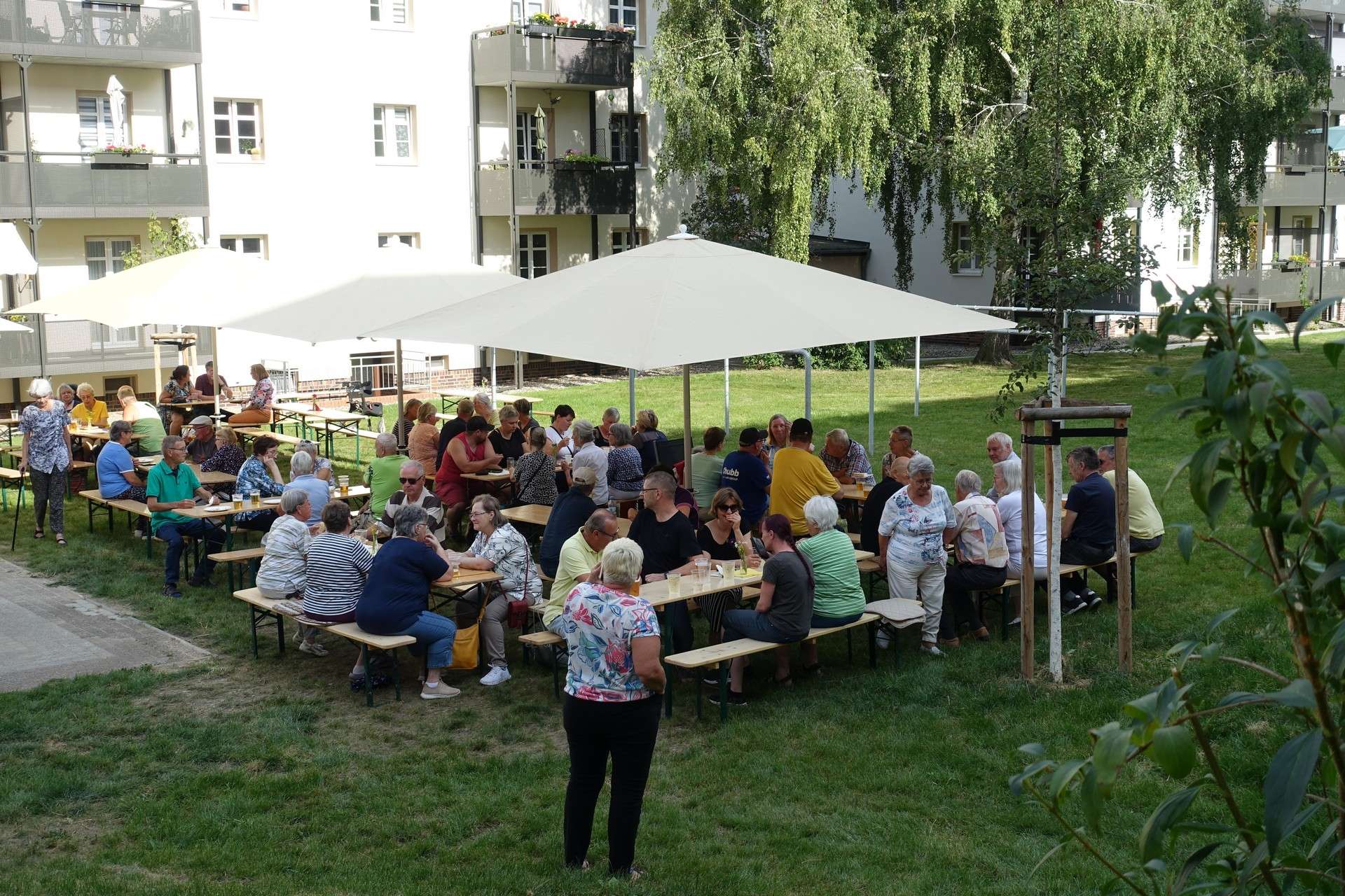 Mieterfest Briesnitz Nach Balkonanbau